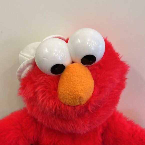 Nanco Sesame Street Elmo Plush Beach Hat Swim Trunks 2005 Swimsuit Stuff… - Picture 2 of 7